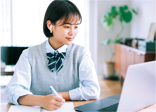高校生コースで学ぶ生徒